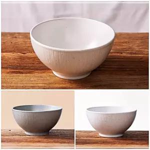 라면 도자기 덮밥 냉면기 17.5cm 달 그릇 우동기 이천도자기 EWB70FA012