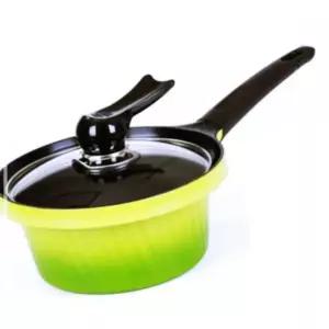 라면 냄비 데일리 18cm 편수 요리도구 키친아트 세라믹 통주물 61WBF1177