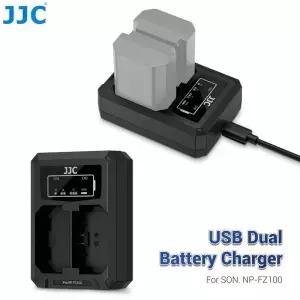 JJC 카메라 배터리 충전기 A7M5 A7 V A7C II A7CR A7R III IV A6600 A6700 NPFZ00 충전 케이블