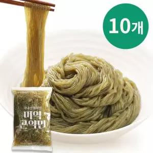 슬로우래빗 국내산 미역곤약면 180g 10개