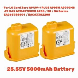 LG Cord Zero A9 시리즈(A9A9+PLUSA905M A907GMSA9 MAXA9MASTER2X A958/SK/SA)용 5000mAh 배터리 EAC637586
