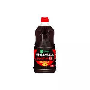 이엔푸드 메밀소스 1.8L식자재마트 소바국물 돈까스집 업소용 식당용 음식점식재료