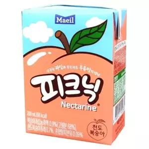 [매일유업] 피크닉 천도복숭아 200ml x 24팩