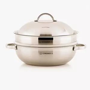 찜판 관공서 코팅 주방용 쉐프윈 궁중팬 찜기 파티웍 멀티 단 인덕션 분리형 30cm 품 찜솥 학교 스텐
