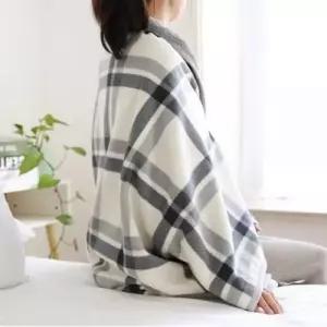 체크 밍크 무릎 극세사담요 망토담요 겨울 아기 신생아 극세사무릎 WFPOEKY