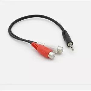 스테레오 RCA 2선 케이블 3극 AUX Stereo 3.5 BT944