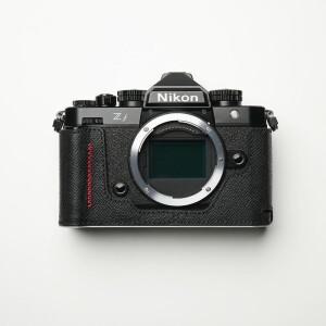 Roadfisher 호환  가죽 카메라 가방 수제 보호 케이스 커버 Nikon ZF 용 하프베이스 외장 핸드 그립