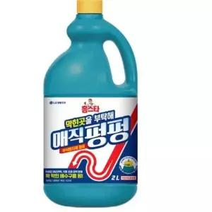 [제이큐]배수클리너 2L 세면대뚫기 싱크대배관막힘 세면대배수구클리너 배