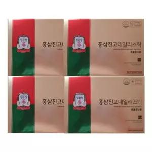 정관장 홍삼진고 데일리스틱 10g x 20포 4개