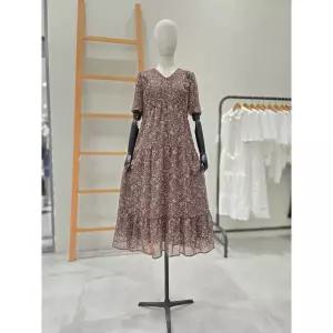 이월수량 써스데이아일랜드 프릴 포인트 패턴 원피스 T256MOP157W 2777727