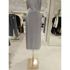 이월수량 주크 사틴 레이스 롱 스커트 V263PSD903 2789870