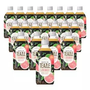 웅진 티즐제로 자몽블랙티 500ml 20입 사무실음료