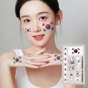 태극기 타투 스티커 물타투 태극기스티커 DD-12822