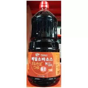 메밀 소스 이엔 1.8L 모밀 액상 육수 다시 업소용 이엔 메밀소스 모밀소스