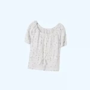 로엠 반팔 코튼 면 셔츠 블라우스 상의 RMBLG25R14 5169870