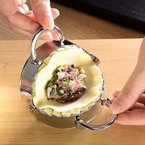 [하프클럽/알티피아]만드틀 스텐 만두 모양 접기 만들기 제조기 5cm
