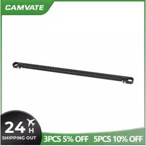 CAMVATE 크로스 치즈 바 15mm 로드 클램프 카메라 모니터 케이지 리그 15.7 인치 지지대