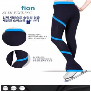 피겨스케이트 바지 피겨바지 피겨복 피겨연습복 스케이트복 하의 스케이팅 큐빅 올블랙 피겨