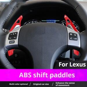Lexus IS 2006-2011auto 액세서리 용 2pcs 탄소 섬유 자동차 스티어링 휠 시프트 패들 확장 시프터
