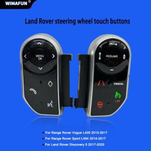 랜드로버 레인지로버 스포츠 L494 보그 L405 디스커버리 5 L462용 자동차 스티어링 휠 컨트롤 키, 멀티 기