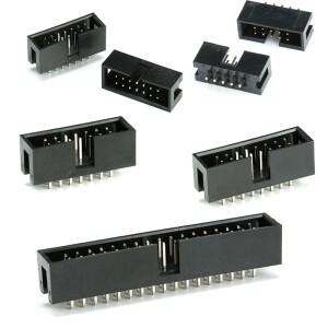10PCS Dip 61020263440 핀 2.54mm 피치 수 소켓 스트레이트 Idc 박스 헤더 Pcb 커넥터 이중 행 10p20p40p50