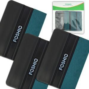 FOSHIO 36pcs 스크래치 없음 스웨이드 천 스크레이퍼 비닐 자동차 랩 펠트 스퀴지 탄소 필름 스티커 창 색