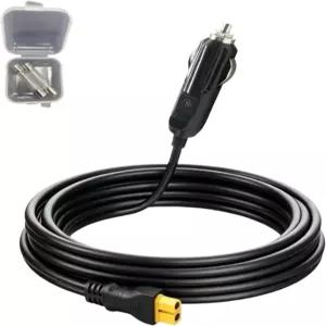 포터블 12V/24V 차량용 충전 케이블 XT60 커넥터 시거잭 솔라 파워 스테이션 호환 에코플로우