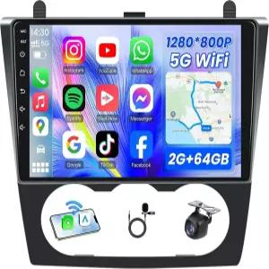 4 + 64GB ROM 알티마 2007-2012용 차량 라디오 스테레오 업그레이드 5G-WiFi 9 1280*800 터치 스크린 헤드