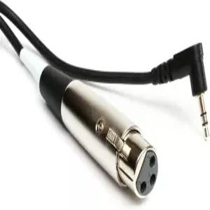 Hosa XVM-110F 10피트 직각 1/8 TRS to XLR 암 케이블