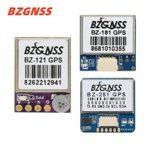 BZGNSS BZ 121 181 251 듀얼 프로토콜 GPS 포지셔닝 모듈 제어 구조 고정익 횡단 드론에서 FPV에 적합