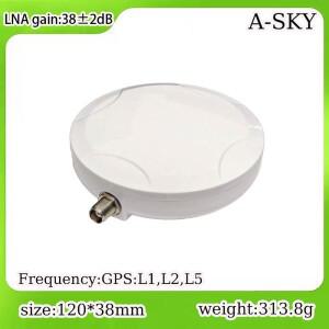GNSS 안테나 고정밀 RTK 차동 지지대 GPS BDS GLO 갈릴레오 QZSS SBAS IRNSS L1 L2 L5 G1 G2 G3 E1 E5 E6