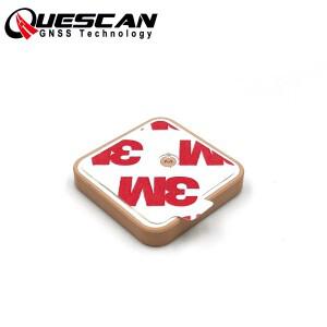 QUESCAN 25mm 1575.42MHz 내부 세라믹 패시브 L1 GPS 안테나 GLONASS BeiDou Galileo 25mm25mm4mm 1561MHz-