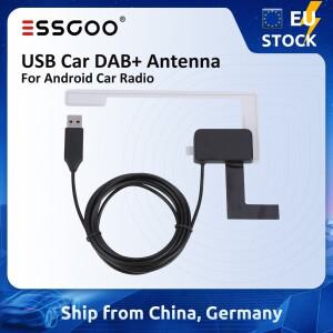 USB 자동차 DAB 안테나, 안드로이드 라디오 디지털 방송 + 박스 리시버 어댑터, 유럽, 호주에 적용 가능