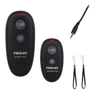 파나소닉 카메라 리모컨용 PHOLSY 무선 셔터 릴리스 | 파나소닉 S5 S1H S1R S1M S1 G95 G91 G90 G9 FZ1000 II G80 G81 G85 GH5 GH6 G95 G7 GH7 GX8 G6 G5용