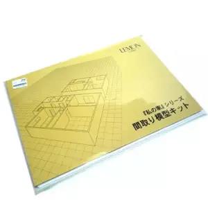일본집 건물 모형 내 집 시리즈 평면도 키트 DIY 건축 모델 일본풍 프라모델