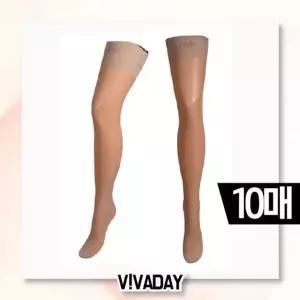 올풀림방지 트라이 다리라인 스타킹 데니아 치마레깅스 10매 압박...