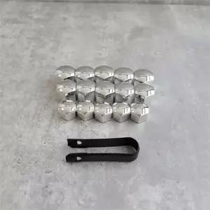 [제이큐]차량 휠 너트 캡 자동차 휠 너트 캡 장식 보호 마개 볼트 튜닝