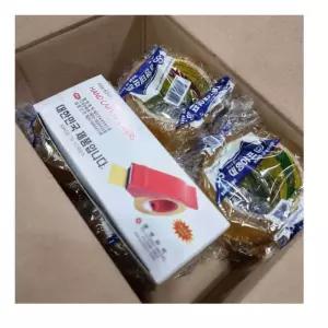 투명 포장 박스테이프 48mmx40m 택배 봉인 커터기 포함 10개입 손쉬운 절단