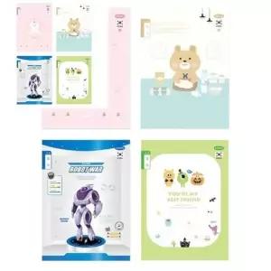 [제이큐]제본 3-6 일기 200개입 초등학생공책 초등학교노트 캐릭터노트 학생