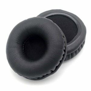 블랙 이어패드 교체용 쿠션 커버 소니 MDR-027 MDR-023 MDR-15 MDR-101 헤드셋 및 헤드폰과 호환 | 더 부드러운 프로틴 가죽 고밀도