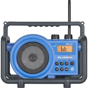 블루투스 및 내장 배터리 충전기가 포함된 SANGEAN BB-100 BLUEBOX AM/FM 울트라 러기드 디지털 수신기