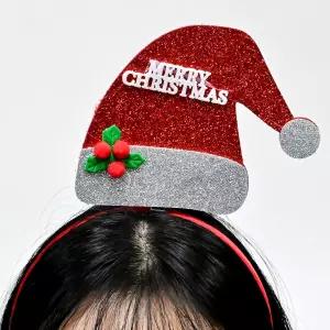 파티가이드 해피산타모자 헤어밴드 크리스마스