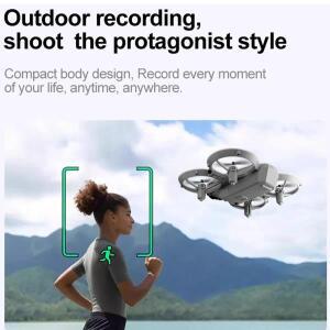 GT3 미니 드론 8k 180 ° ESC 카메라 광학  포지셔닝 와이파이 항공  원격제어 G-safe Drone