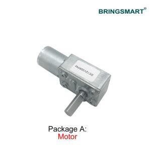 DC 웜 기어박스 6V 12V 24V 엔진 브러시 모터 25mM 샤프트 길이 셀프락 JGY-370 전기 DIY 로봇용