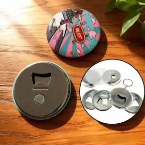 58MM 핀버튼 키링 메탈 병따개 원형 DIY 굿즈 재료