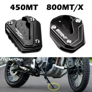 CFMOTO 450MT 450 800 MTX 오토바이 액세서리 킥스탠드 패드 사이드 풋 익스텐션