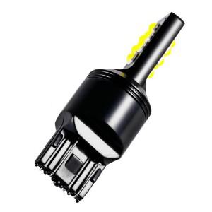 T20 7443 W21/5W  3535 칩 LED 자동차 회전 신호등 테일 브레이크 램프 주간 주행 라이트 화이트 레드 옐로