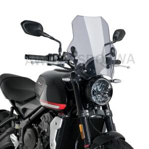 오토바이 윈드 스크린 실드 커버 연기 렌즈 디플렉터 Benelli Triumph ZONTES HUSQVARNA Universal