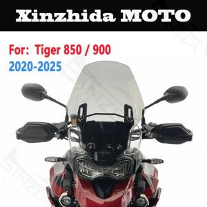 Triumph Tiger 850 900 2025 오토바이 투어링 윈드 실드 스크린 디플렉터 투명
