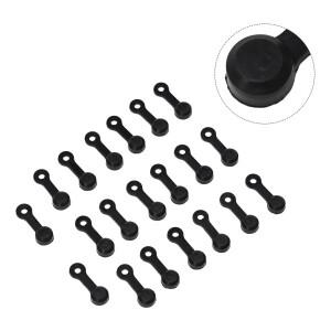 고무 브레이크 블리드 엣지 캡 자전거 유압 용 20pcs 캡은 Shimano 호환 캘리퍼스를 보호합니다